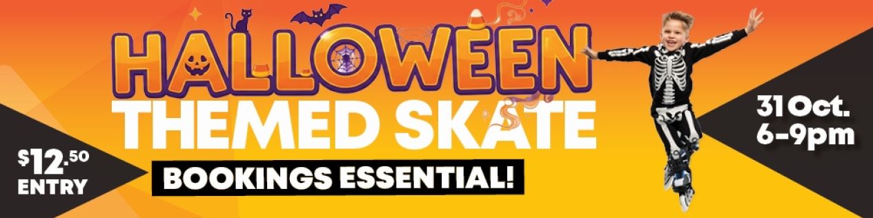 SCRC Halloween 25 themed roller skating session v3 Banner