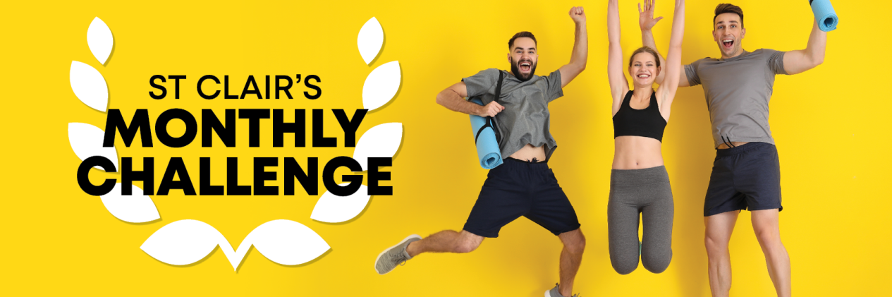 SCRC Monthly Gym Challenge web banner
